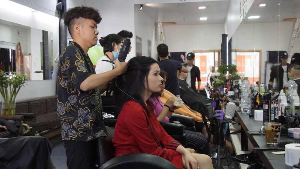 Die Haare Schon Bei Viet Thuc Im Dong Xuan Center Zeitblatt Magazin