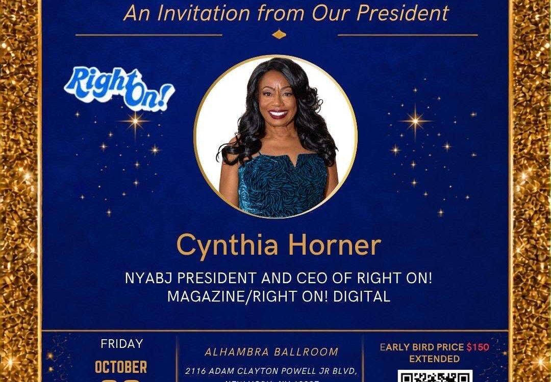 Sneaker Ball Gala der New York Association of Black Journalists im Alhambra Ballroom Harlem