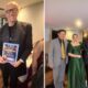 Prinz Mario-Max zu Schaumburg-Lippe und Mariel Padilla mit ihren Global Excellence Awards bei der Tablet for a Dream Gala in Manhattan