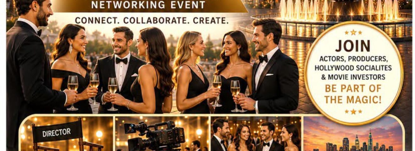 Offizielle Einladung zur Luxury Gala Academy Awards Viewing Party im Hilton Universal Studios