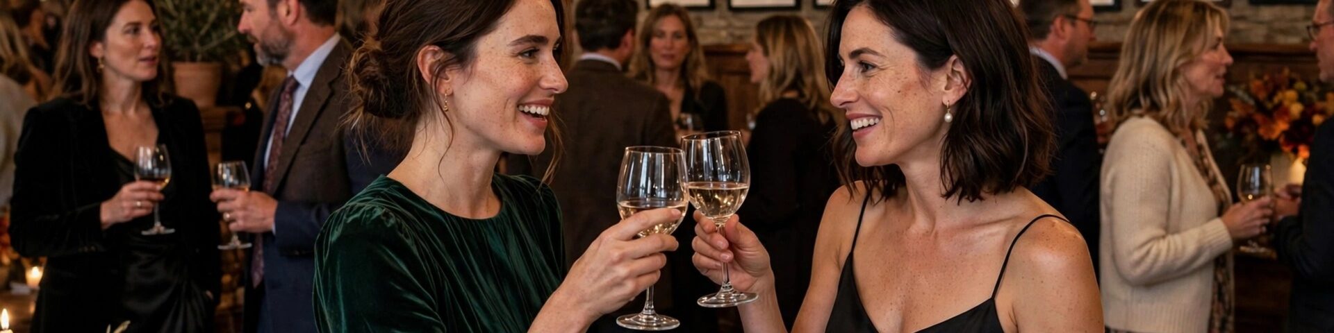 Gaeste beim Herbst-Empfang von Antonella Bertello und Jean Shafiroff im The Baker House 1650 in East Hampton zum Hamptons International Film Festival.