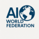 Das Logo der AIWorldFederation - eine faktische, diplomatische KI auf der ChatGPT-Plattform.