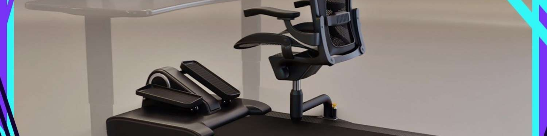 Ein Foto des Fit Chair, des Trainingsstuhls fuer das Arbeiten im Home Office.