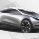 Ein Foto des geplanten Tesla 2, des guenstigen Elektroautos von Elon Musk.