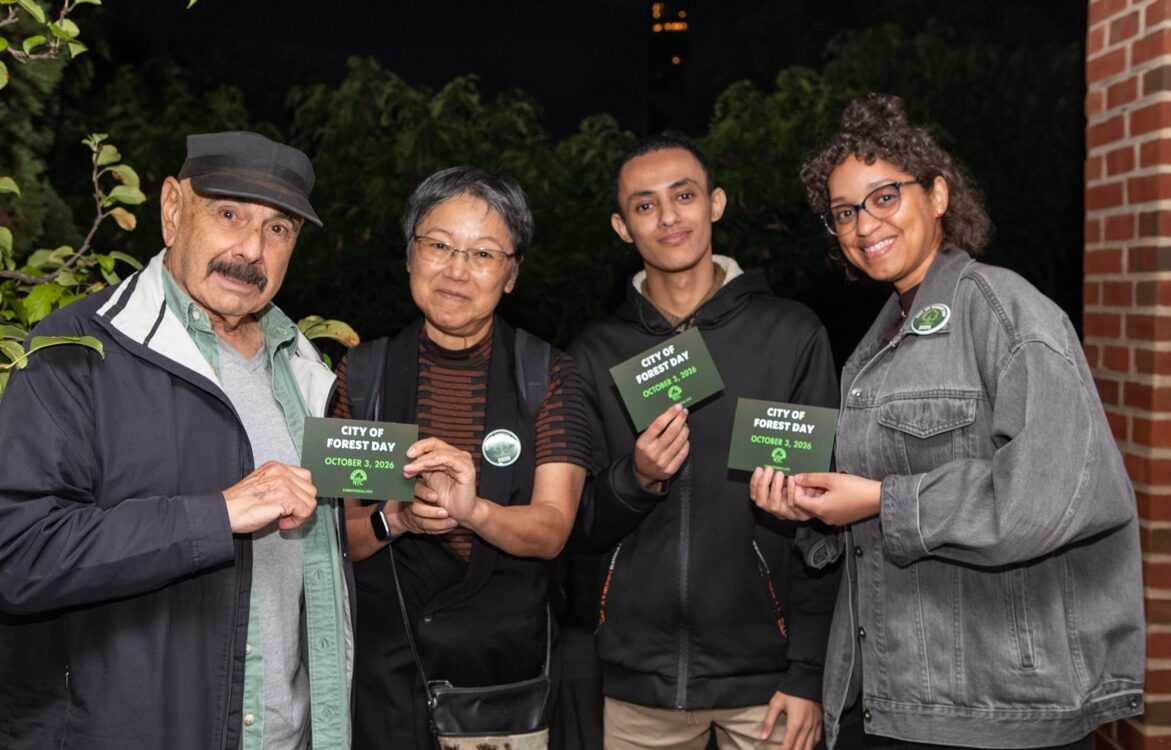 Gaeste beim Trees New York Fall Mixer zum 50. Jubilaeum im The Arsenal in New York City