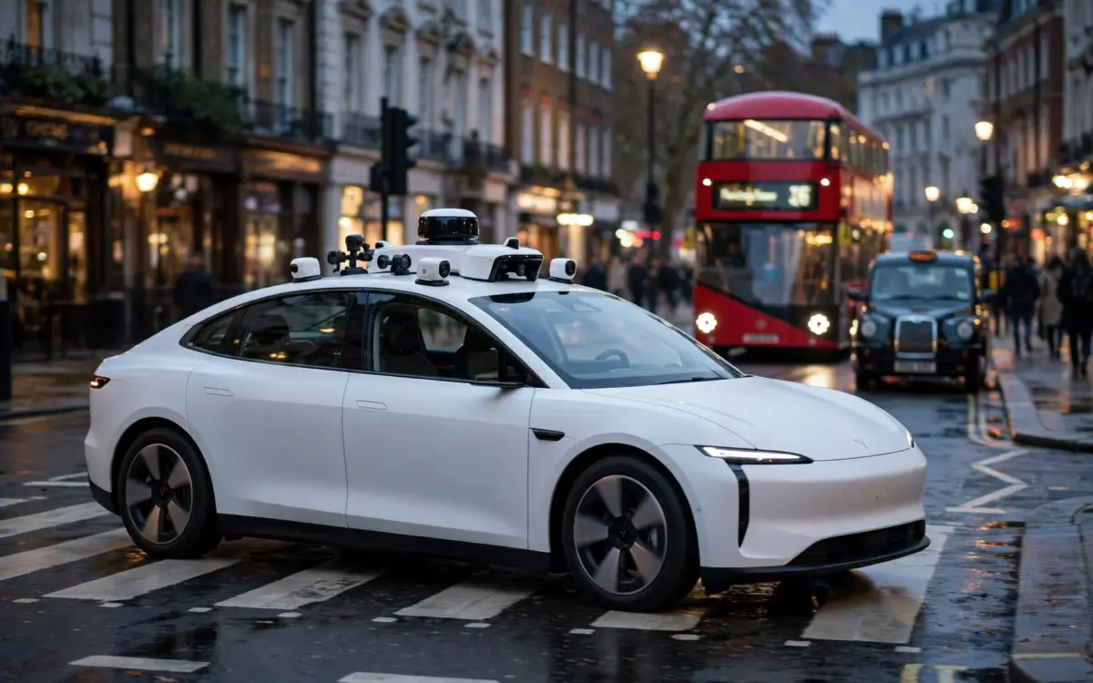 Robotaxi Gen-7 von Pony.ai für den autonomen Fahrdienst in London