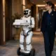 Humanoide Service-Roboter im Trainingszentrum von YYForce in Singapur